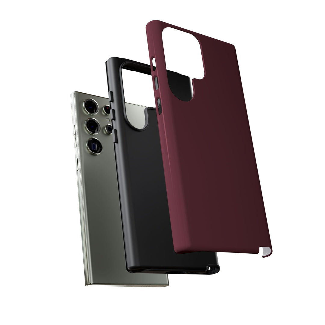 Premium Tough Burgundy Maroon Red Gift for Her Cute Phone Cases for Samsung S25 S24, S23, S22, S21, Iphone, 16, 15, 14, 13 Pro Max Ultra - Studio40ParkLane