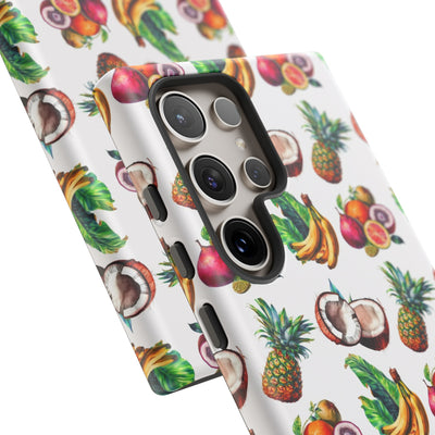 Cute Samsung Case | Cool Iphone Case | Tropical Summer Fruit, Samsung S24, S23, S22, S21, IPhone 15 Case | Iphone 14 Case, Iphone 13 Case