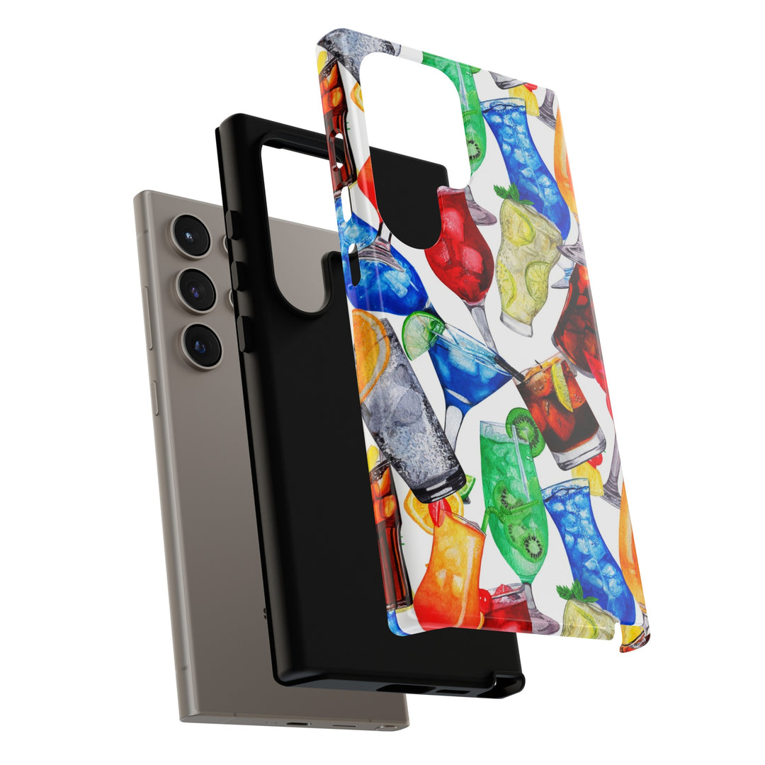Cute Samsung Case | Cool Iphone Case | Summer Fruit Cocktail, Samsung S24, S23, S22, S21, IPhone 15 Case | Iphone 14 Case, Iphone 13 Case - Studio40ParkLane