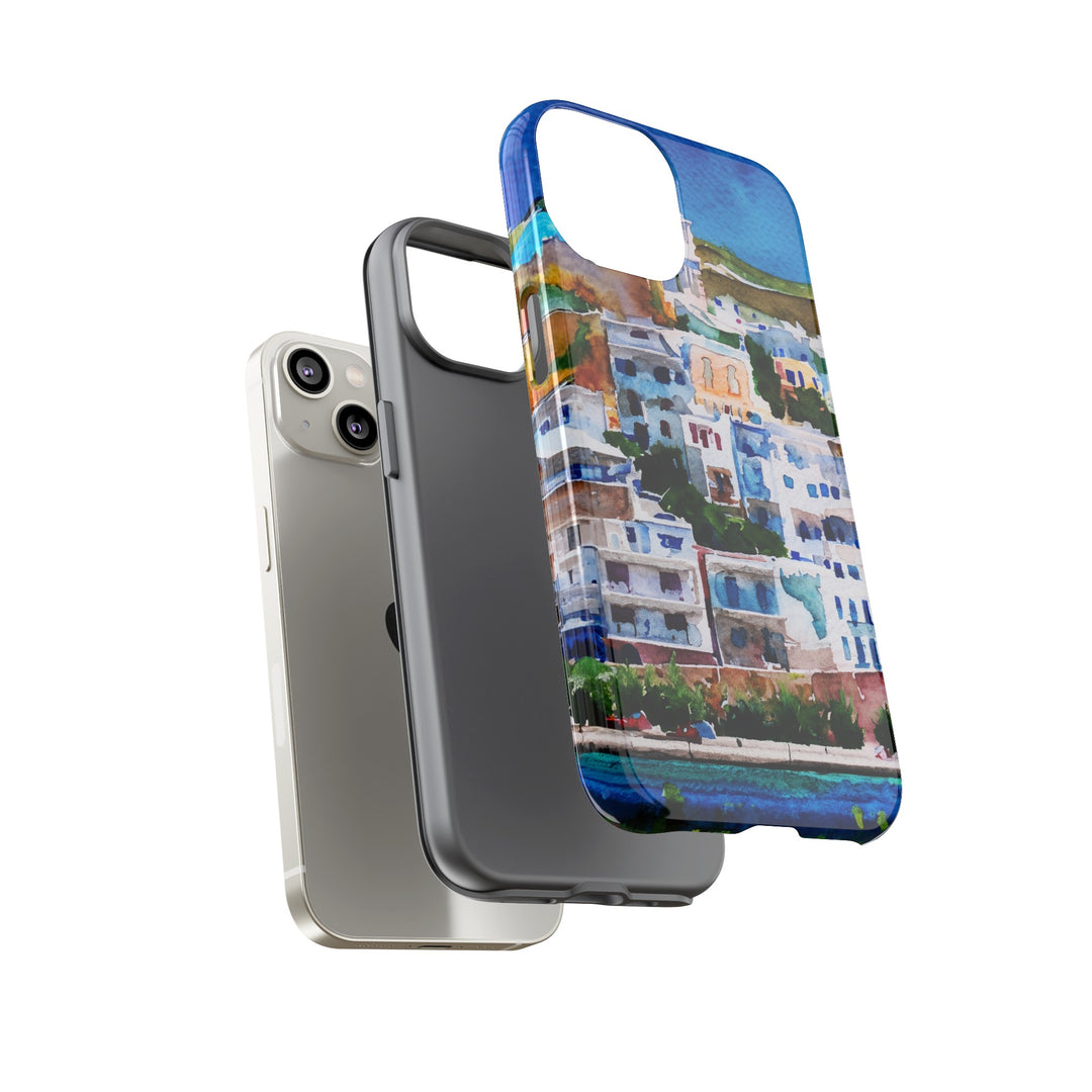Impact Resistant, Greece House, Cute Phone Cases for Samsung S24, S23, S22, S21, IPhone 15 pro Iphone 14 pro Iphone 13 IPhone 12 Iphone 11 - Studio40ParkLane