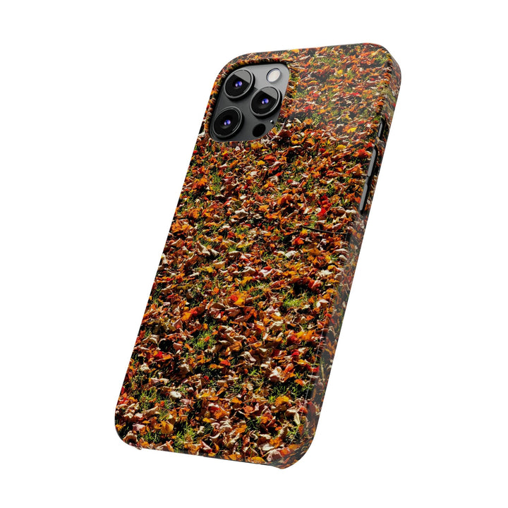 Slim Cute Phone Cases for Iphone - | iPhone 15 Case | iPhone 15 Pro Max Case, Iphone 14 Case, Iphone 14 Pro Max, Iphone 13, New England Fall Leaves - Studio40ParkLane