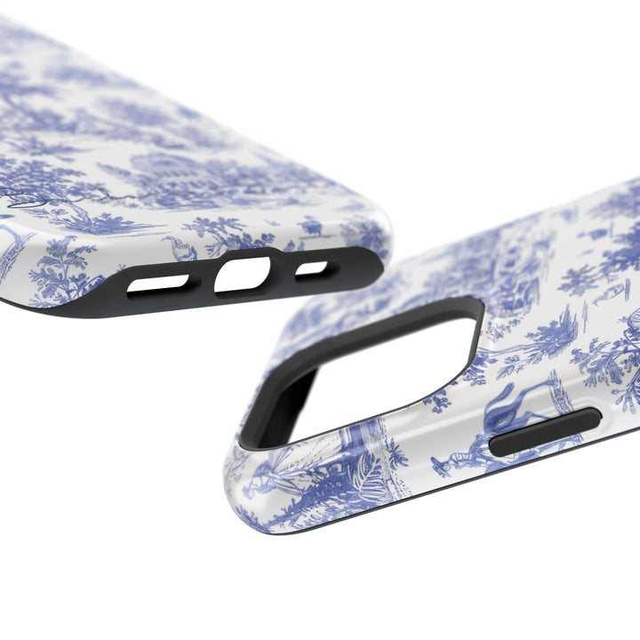 Magsafe French Toile Personalized Initial Custom Gift Cute Phone Cases for Iphone 16 Pro Max | iPhone 15, Pro Max Case, Iphone 14, 13, 12, 11, 10 - Studio40ParkLane