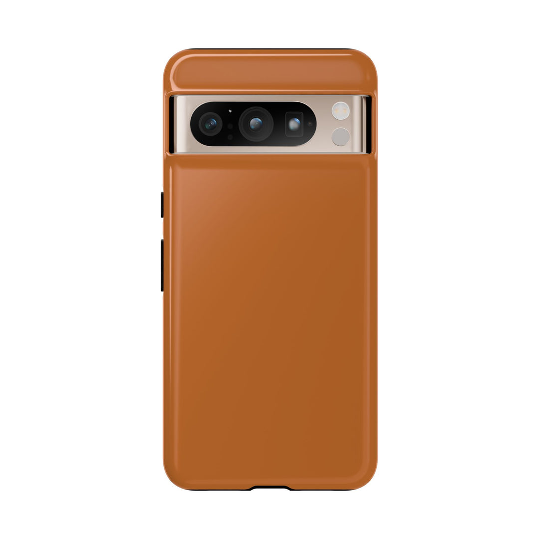 Premium Tough Rusty Brown Orange Gift for Her Cute Phone Cases for Samsung S25 S24, S23, S22, S21, Iphone, 16, 15, 14, 13 Pro Max Ultra - Studio40ParkLane