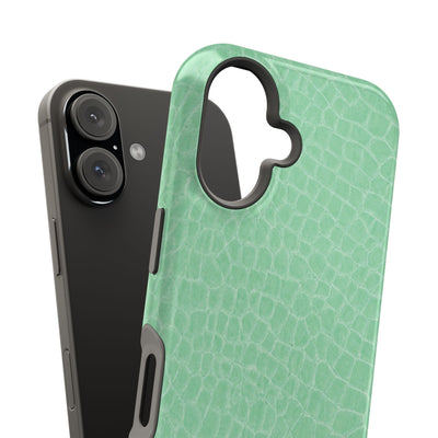 Non Leather Mint Color Pattern Magsafe Cute Phone Case for Iphone Gift for Her, | iPhone 15 Case | iPhone 15 Pro Max Case, Iphone 14, Iphone 14 Pro Max, Iphone 13, Iphone 16 - Studio40ParkLane