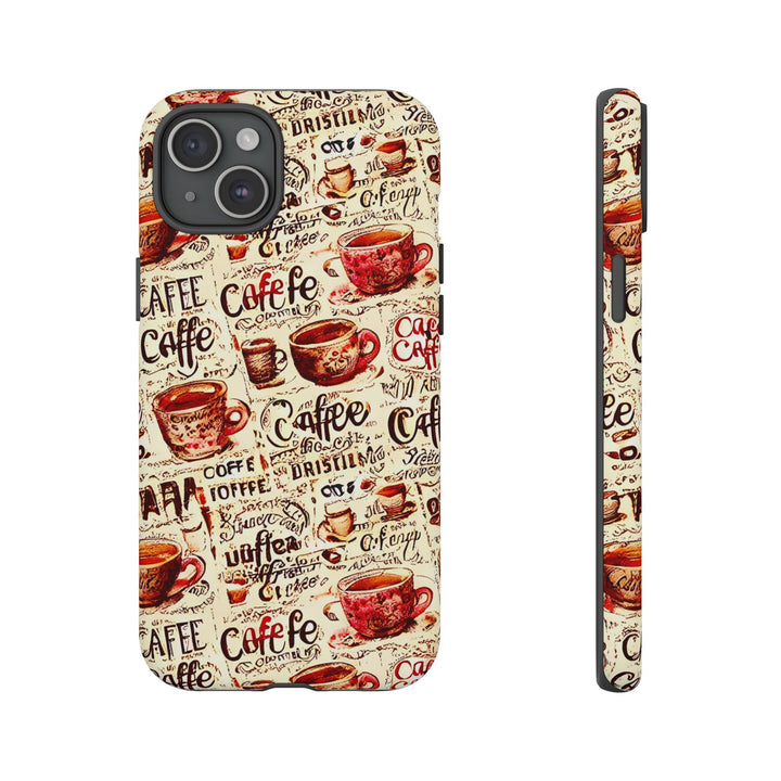 Impact Resistant, Paris Bistro Cafe, Cute Phone Cases for Samsung S24, S23, S22, S21, IPhone 15 pro Iphone 14 pro Iphone 13 IPhone 12 Iphone 11 - Studio40ParkLane