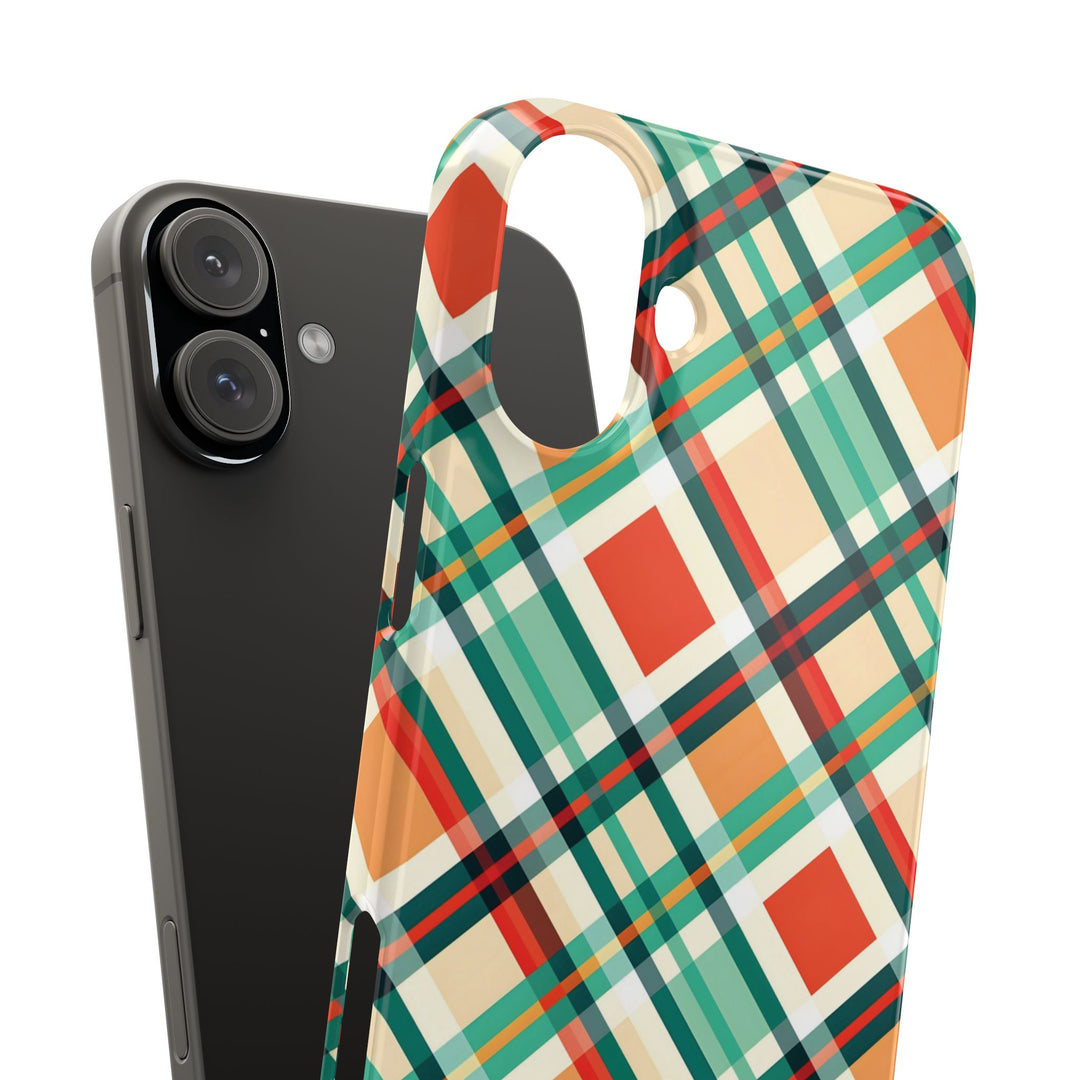 Slim Checkered Plaid Gift for Her Cute Phone Cases for Iphone 16 Pro Max | iPhone 15 Case | iPhone 15 Pro Max Case, Iphone 14, 13, 12, 11, 10, 8, 7 - Studio40ParkLane