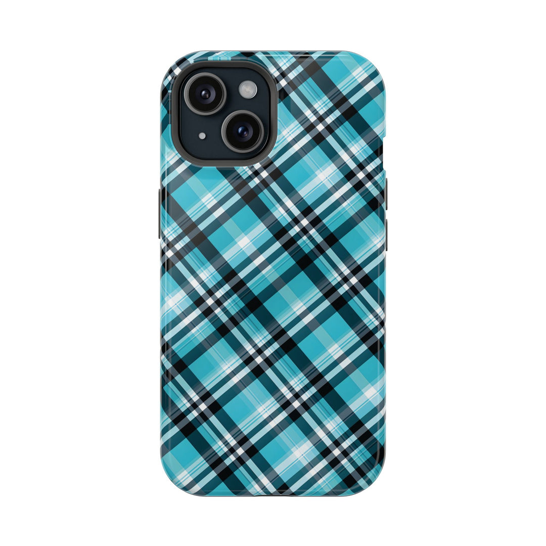 Checkered Plaid Magsafe Gift for Her Cute Phone Case for Iphone, | iPhone 16 | iPhone 15 Pro Max, Iphone 14 Pro Max, 13 12 11 10 9 8 7 - Studio40ParkLane