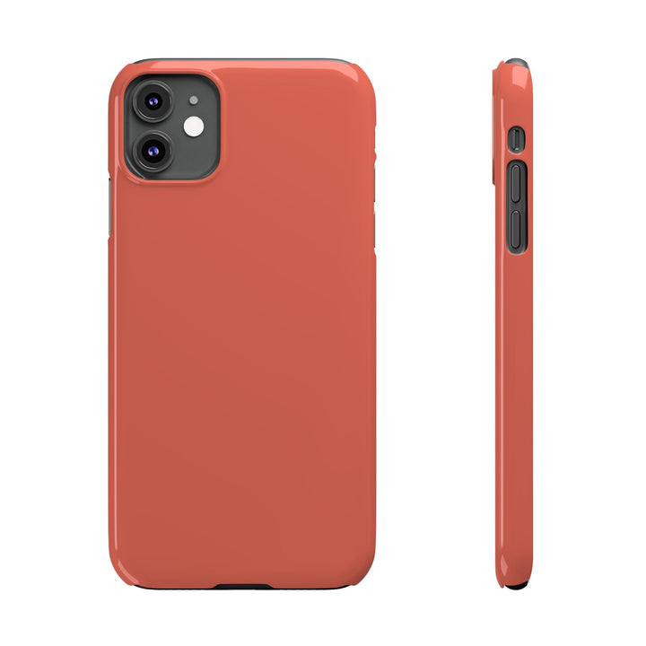 Slim Coral pink Gift for Her Aesthetic Cute Phone Case for Iphone 16 - | iPhone 15 Pro Max Case | iPhone 14 Case 13 12 11 10 9 8 7 - Studio40ParkLane