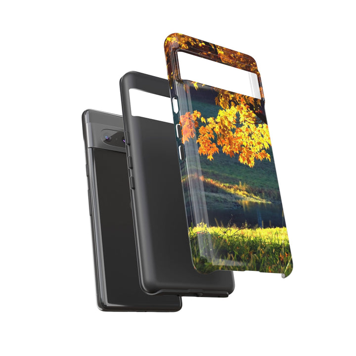 Impact Resistant, Fall Leaves Collage, Cute Phone Cases for Samsung S24, S23, S22, S21, IPhone 15 pro Iphone 14 pro Iphone 13 IPhone 12 Iphone 11 - Studio40ParkLane