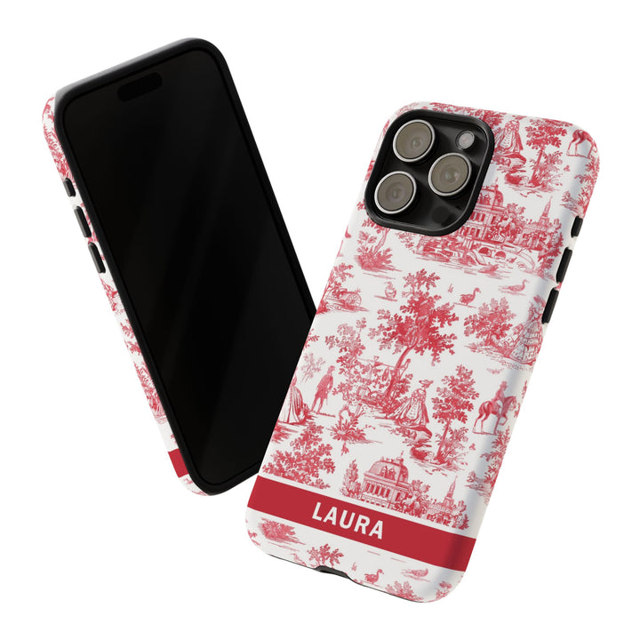 Premium Tough Personalized Initial Custom Gift Cute Phone Cases for Samsung Galaxy S24, S23, S22, S21 Plus, Ultra, Iphone 16, 15, 14 Pro Max - Studio40ParkLane