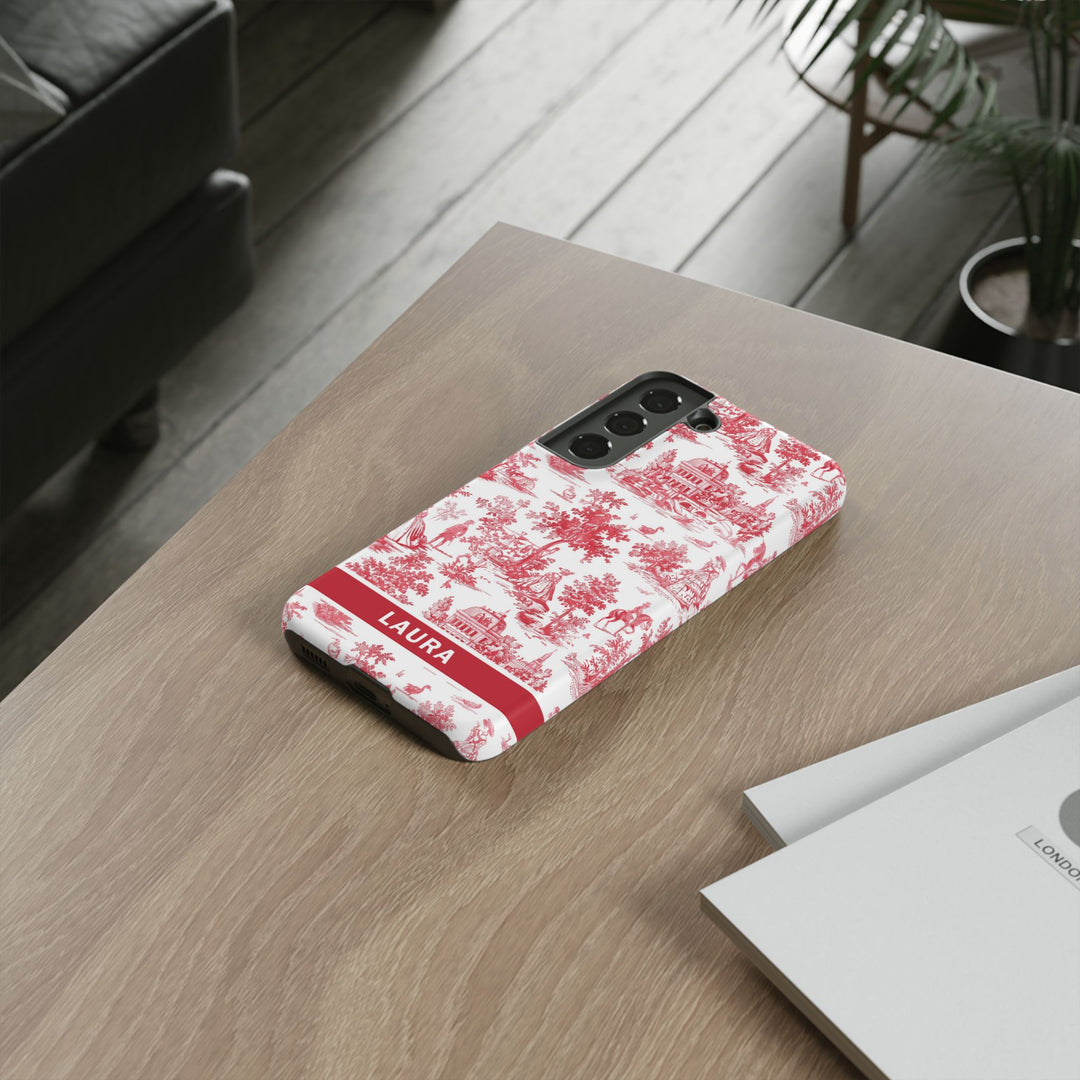 Premium Tough Personalized Initial Custom Gift Cute Phone Cases for Samsung Galaxy S24, S23, S22, S21 Plus, Ultra, Iphone 16, 15, 14 Pro Max - Studio40ParkLane