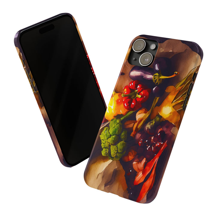 Slim Fall Farm Vegetables Cute Phone Cases for Iphone | iPhone 15 Case | iPhone 15 Pro Max Case, Iphone 14, Iphone 14 Pro Max, Iphone 13 - Studio40ParkLane