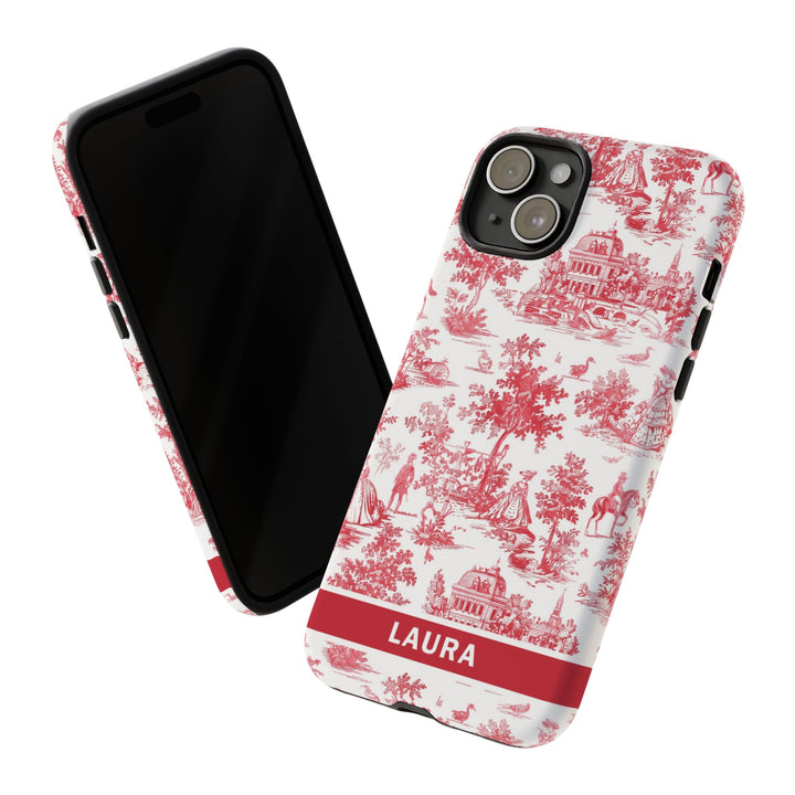 Premium Tough Personalized Initial Custom Gift Cute Phone Cases for Samsung Galaxy S24, S23, S22, S21 Plus, Ultra, Iphone 16, 15, 14 Pro Max - Studio40ParkLane
