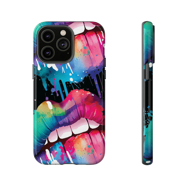 Cute IPhone Case | iPhone 15 Case | iPhone 15 Pro Max Case, Iphone 14 Case, Iphone 14 Pro Max Case IPhone Case for Art Lovers, Lips Smile - Studio40ParkLane