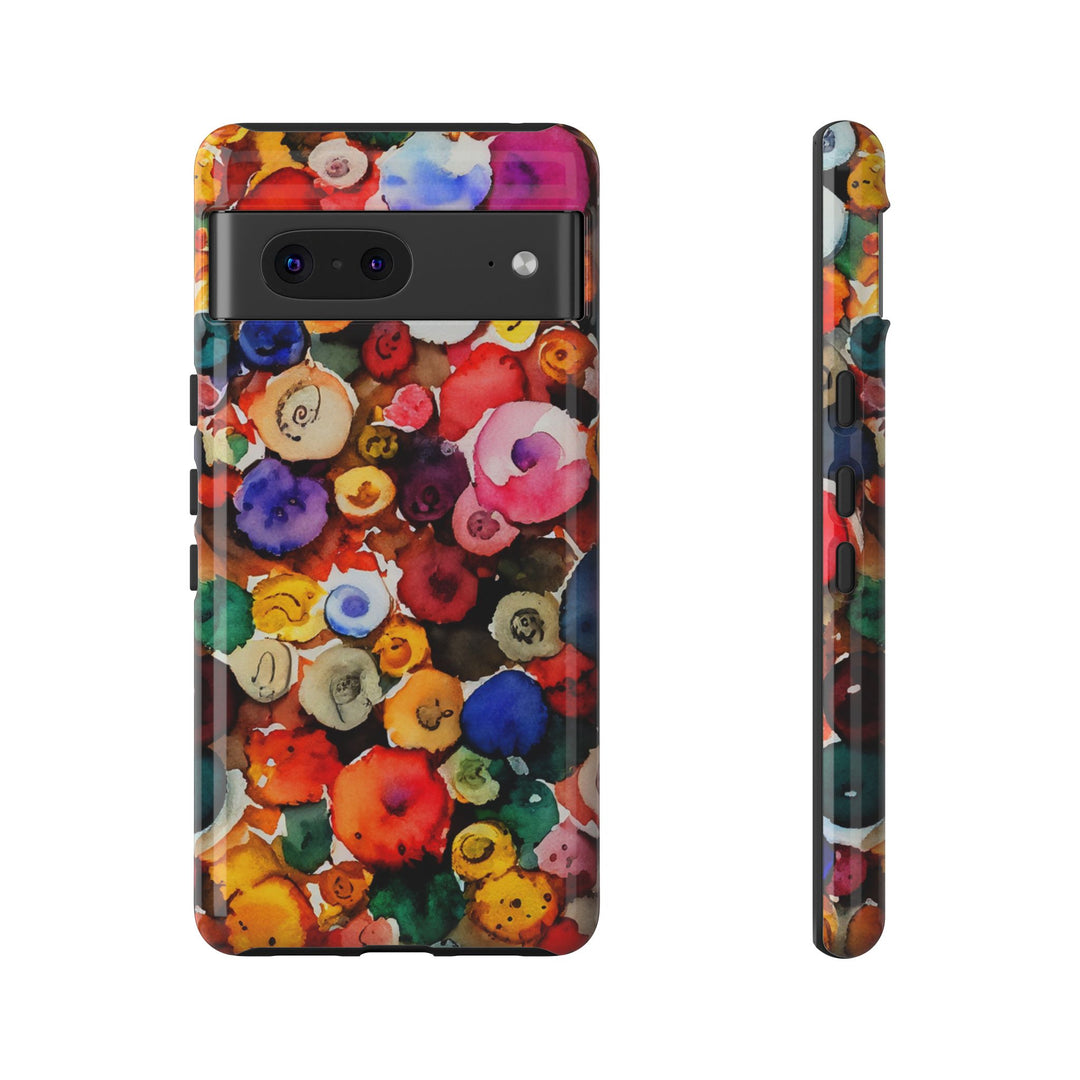 Impact Resistant, Fall Colors Buttons, Cute Phone Cases for Samsung S24, S23, S22, S21, IPhone 15 pro Iphone 14 pro Iphone 13 IPhone 12 Iphone 11 - Studio40ParkLane