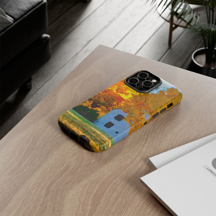 Impact Resistant, Fall Leaves Watercolor, Cute Phone Cases for Samsung S24, S23, S22, S21, IPhone 15 pro Iphone 14 pro Iphone 13 IPhone 12 Iphone 11 - Studio40ParkLane