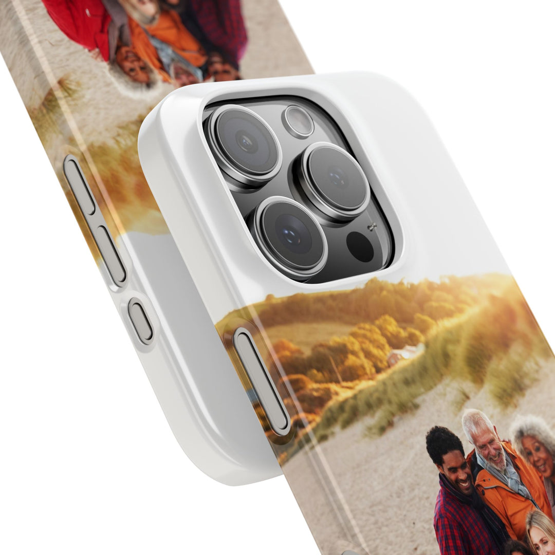 Slim Custom Personalized Family Photo Phone Cases for Iphone 16 | iPhone 15 Case | iPhone 15 Pro Max Case, Iphone 14, Iphone 14 Pro Max, Iphone 13, Slim - Studio40ParkLane