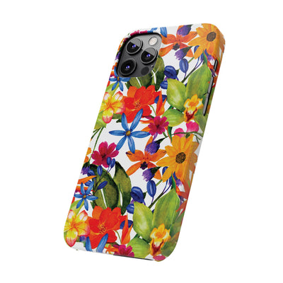 Slim Spring Flowers Gift for Her Cute Phone Cases for Iphone 16 Pro Max | iPhone 15 Case | iPhone 15 Pro Max Case, Iphone 14, 13, 12, 11, 10, 8, 7 - Studio40ParkLane