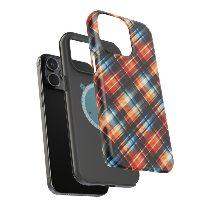 Checkered Plaid Magsafe Gift for Her Cute Phone Case for Iphone, | iPhone 16 | iPhone 15 Pro Max, Iphone 14 Pro Max, 13 12 11 10 9 8 7 - Studio40ParkLane