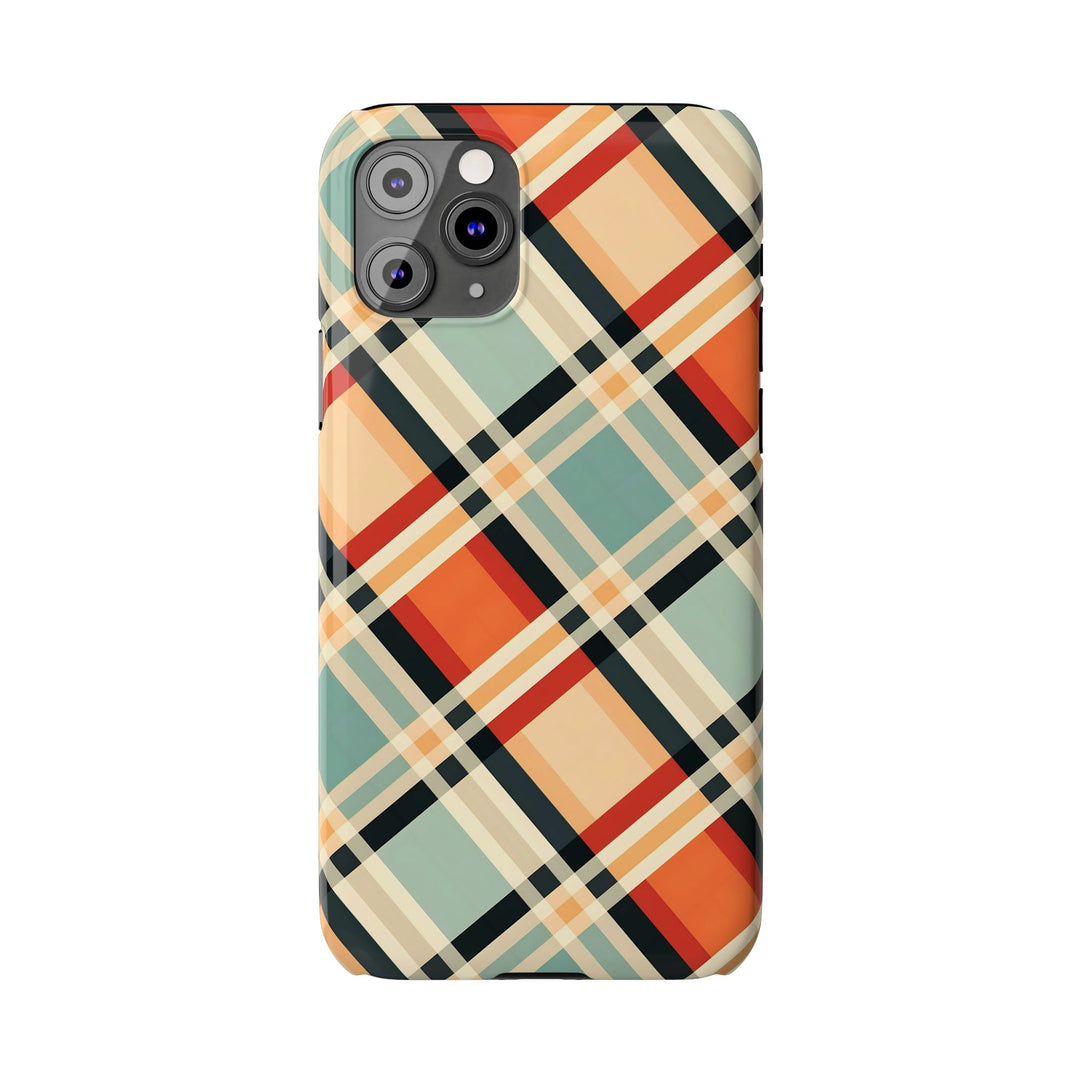 Slim Checkered Plaid Gift for Her Cute Phone Cases for Iphone 16 Pro Max | iPhone 15 Case | iPhone 15 Pro Max Case, Iphone 14, 13, 12, 11, 10, 8, 7 - Studio40ParkLane