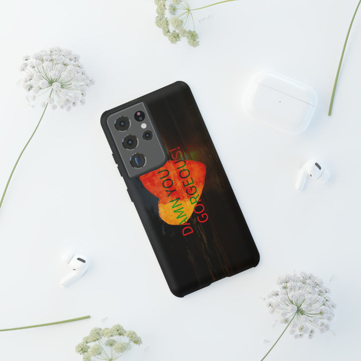 Cute Samsung Phone Case | Aesthetic Samsung Phone Case | Sunset Heart | Galaxy S23, S22, S21, S20 | Luxury Double Layer | Cool - Studio40ParkLane