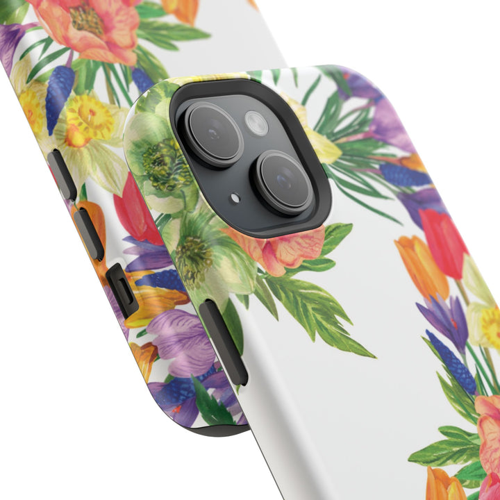 Spring Flowers Magsafe Cute Phone Case for Iphone Gift for Her, iPhone 16 Case iPhone 15 Pro Max Case, Iphone 14, Iphone 14 Pro Max, 13, 12 - Studio40ParkLane
