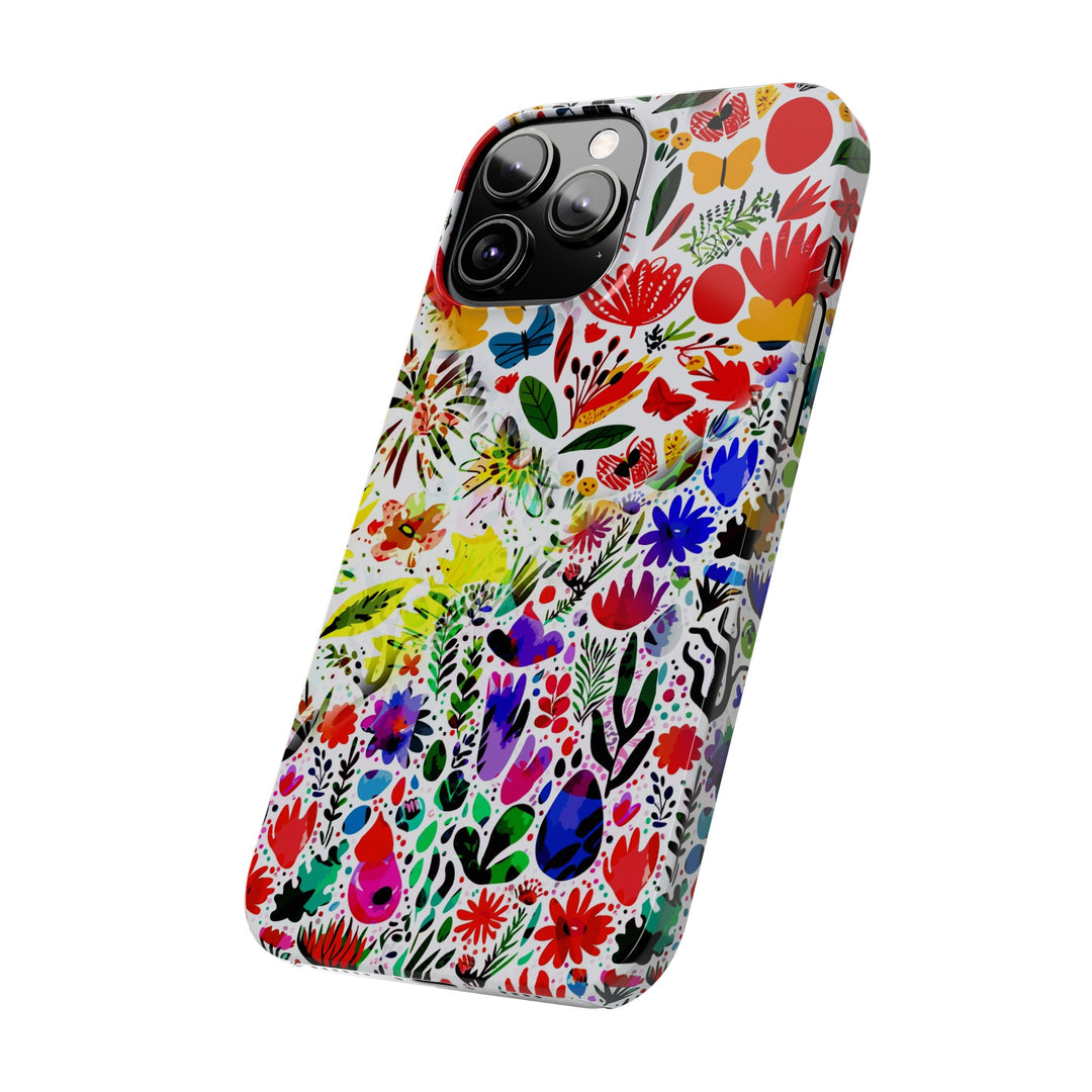 Slim Cute Phone Cases for Iphone | iPhone 15 Case | iPhone 15 Pro Max Case, Iphone 14, Iphone 14 Pro Max, Iphone 13, Flowers 4 Seasons - Studio40ParkLane