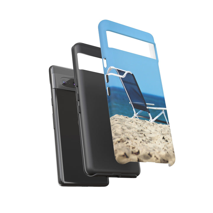 Cute Samsung Case | Cool Iphone Case | Summer Blue Beach Chair, Samsung S24, S23, S22, S21, IPhone 15 Case | Iphone 14 Case, Iphone 13 Case - Studio40ParkLane