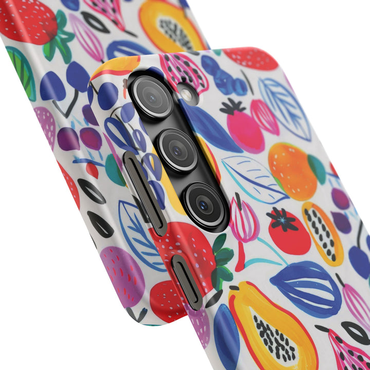 Snap Cute Custom Phone Case, Summer Fruit case for iPhone 18 17 16 15 14 13 12 Pro Max, Samsung S26 S25 S24 S23 Ultra Protective Phone Case - Studio40ParkLane