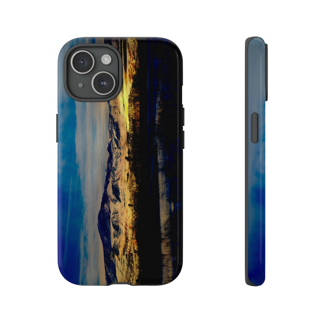Cute IPhone Case | iPhone 15 Case | iPhone 15 Pro Max Case, Iphone 14 Case, Iphone 14 Pro Max Case IPhone Case for Traveler, Snowy Mountain Night - Studio40ParkLane