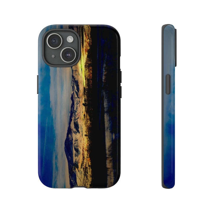 Cute IPhone Case | iPhone 15 Case | iPhone 15 Pro Max Case, Iphone 14 Case, Iphone 14 Pro Max Case IPhone Case for Traveler, Snowy Mountain Night - Studio40ParkLane
