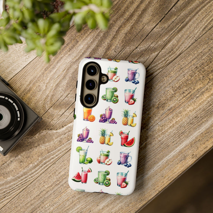 Cute Samsung Case | Cool Iphone Case | Tropical Summer Fruit Cocktail, Samsung S24, S23, S22, S21, IPhone 15 Case | Iphone 14 Case, Iphone 13 Case - Studio40ParkLane