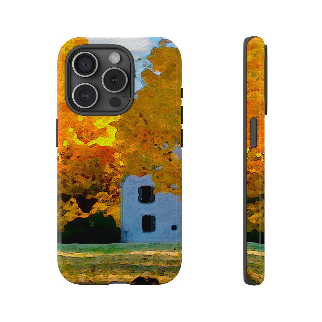 Impact Resistant, Fall Leaves Watercolor, Cute Phone Cases for Samsung S24, S23, S22, S21, IPhone 15 pro Iphone 14 pro Iphone 13 IPhone 12 Iphone 11 - Studio40ParkLane