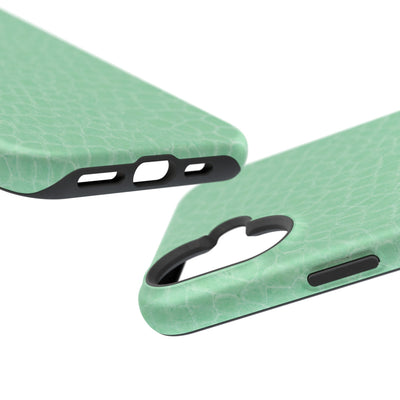 Non Leather Mint Color Pattern Magsafe Cute Phone Case for Iphone Gift for Her, | iPhone 15 Case | iPhone 15 Pro Max Case, Iphone 14, Iphone 14 Pro Max, Iphone 13, Iphone 16 - Studio40ParkLane
