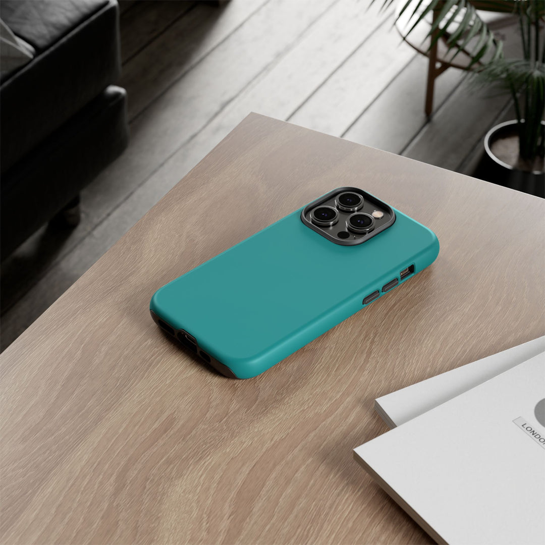 Premium Tough Turquoise Blue Gift for Her Cute Phone Cases for Samsung S25 S24, S23, S22, S21, Iphone, 16, 15, 14, 13 Pro Max Ultra - Studio40ParkLane