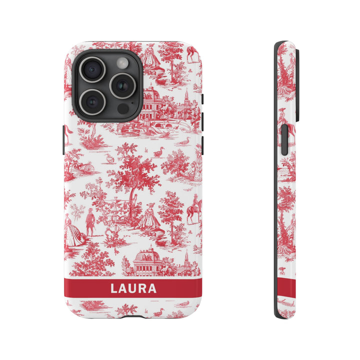 Premium Tough Personalized Initial Custom Gift Cute Phone Cases for Samsung Galaxy S24, S23, S22, S21 Plus, Ultra, Iphone 16, 15, 14 Pro Max - Studio40ParkLane