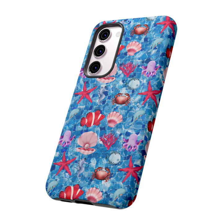 Cute Samsung Phone Case | Aesthetic Samsung Phone Case | Galaxy S23, S22, S21, S20 | Under The Sea, Protective Phone Case - Studio40ParkLane