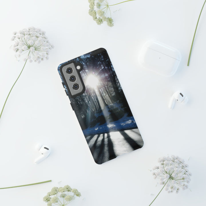 Cute Samsung Phone Case | Aesthetic Samsung Phone Case | Galaxy S23, S22, S21, S20 | Winter Sunshine, Protective Phone Case - Studio40ParkLane