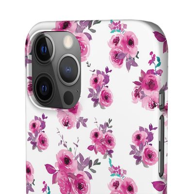 Snap Spring Flowers Cute Phone Cases for Samsung S24, S23, S22, S21, S20, Plus and Ultra, Iphone 16 Pro Max, Iphone 15, 14, 13, 12, 11, 10,9 - Studio40ParkLane