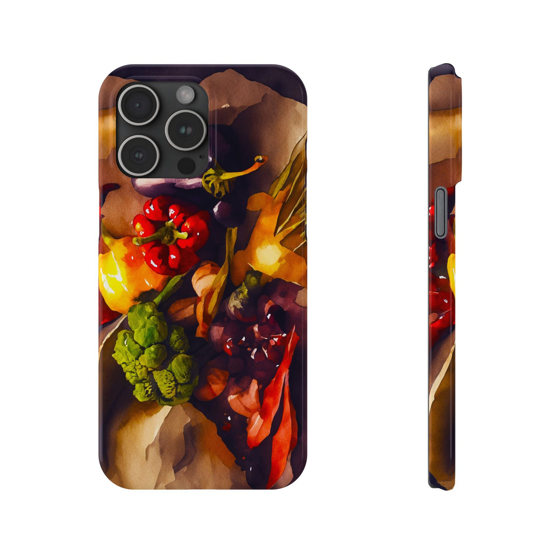 Slim Fall Farm Vegetables Cute Phone Cases for Iphone | iPhone 15 Case | iPhone 15 Pro Max Case, Iphone 14, Iphone 14 Pro Max, Iphone 13 - Studio40ParkLane