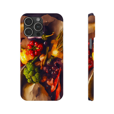 Slim Fall Farm Vegetables Cute Phone Cases for Iphone  | iPhone 15 Case | iPhone 15 Pro Max Case, Iphone 14, Iphone 14 Pro Max, Iphone 13