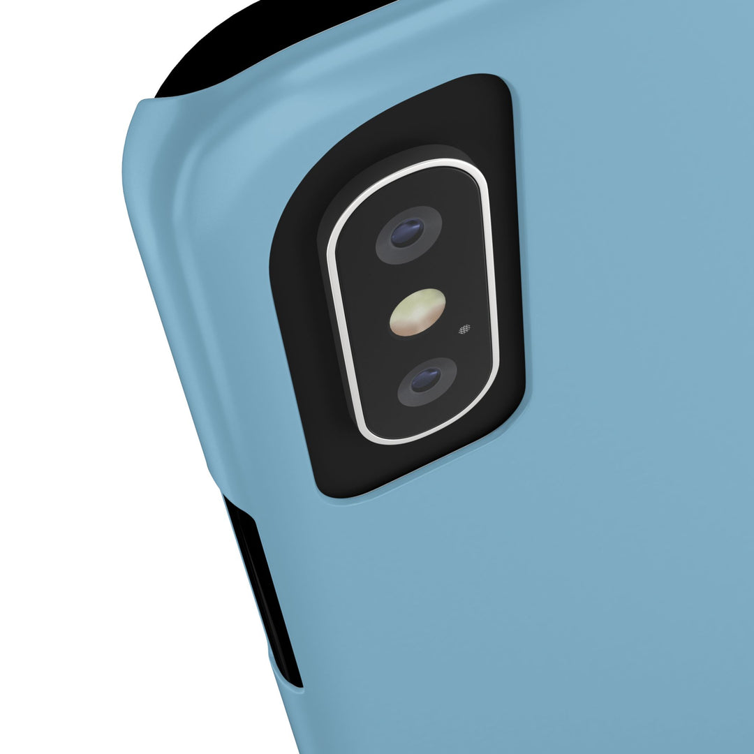 Slim Light Baby Blue Gift for Her Aesthetic Cute Phone Case for Iphone 16 - | iPhone 15 Pro Max Case | iPhone 14 Case 13 12 11 10 9 8 7 - Studio40ParkLane