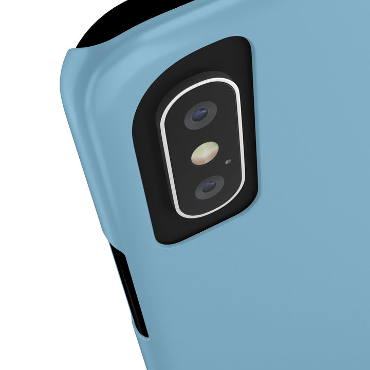 Slim Light Baby Blue Gift for Her Aesthetic Cute Phone Case for Iphone 16 - | iPhone 15 Pro Max Case | iPhone 14 Case 13 12 11 10 9 8 7 - Studio40ParkLane