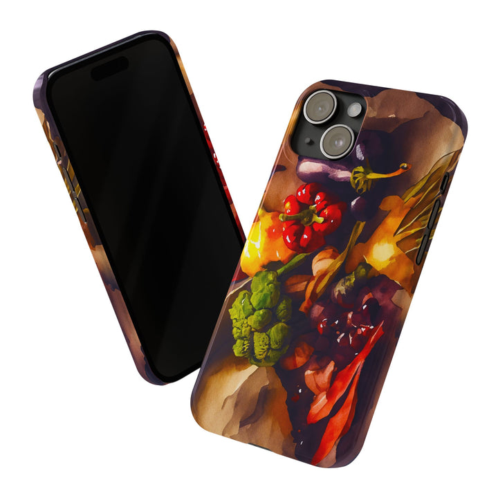 Slim Fall Farm Vegetables Cute Phone Cases for Iphone | iPhone 15 Case | iPhone 15 Pro Max Case, Iphone 14, Iphone 14 Pro Max, Iphone 13 - Studio40ParkLane