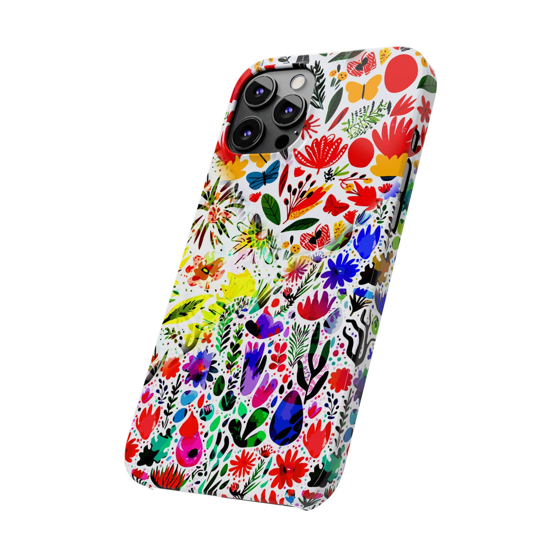 Slim Cute Phone Cases for Iphone | iPhone 15 Case | iPhone 15 Pro Max Case, Iphone 14, Iphone 14 Pro Max, Iphone 13, Flowers 4 Seasons - Studio40ParkLane