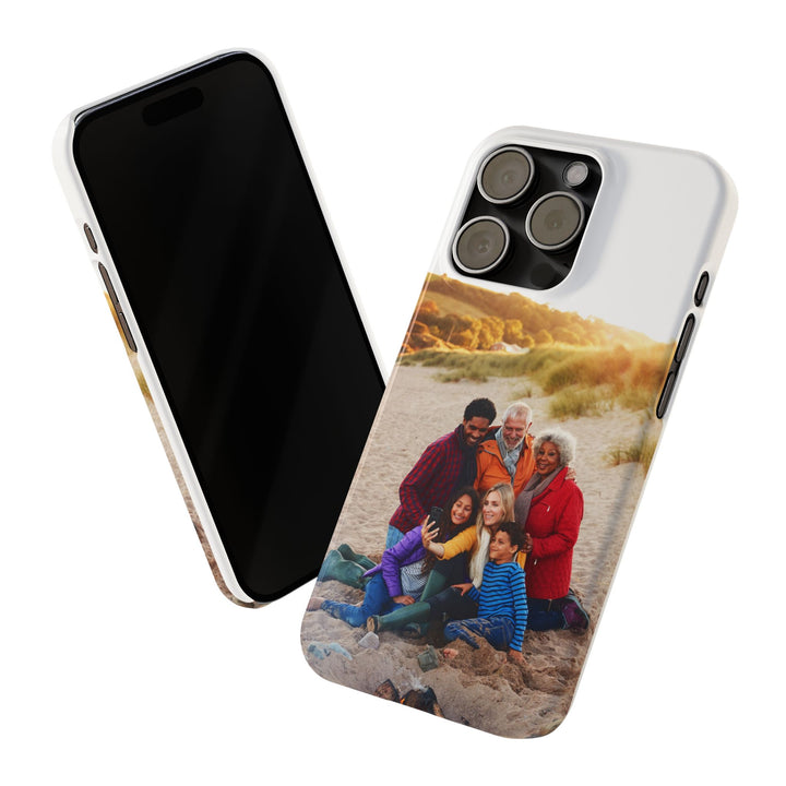 Slim Custom Personalized Family Photo Phone Cases for Iphone 16 | iPhone 15 Case | iPhone 15 Pro Max Case, Iphone 14, Iphone 14 Pro Max, Iphone 13, Slim - Studio40ParkLane