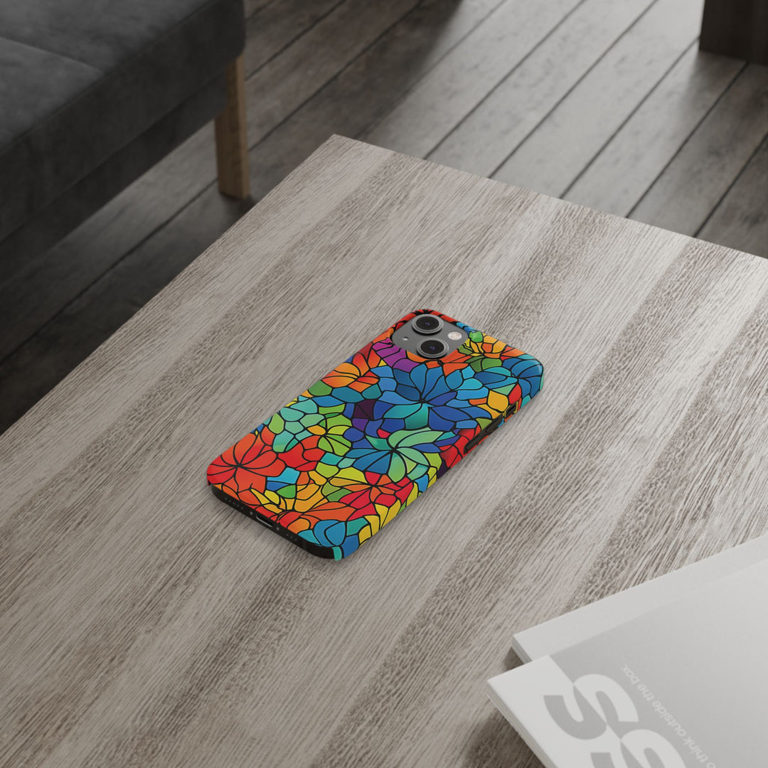 Slim Window Style Mosaic Gift for Her Cute Phone Cases for Iphone 16 Case | iPhone 15 Case | iPhone 15 Pro Max Case, Iphone 14, Iphone 14 Pro Max, Iphone 13 - Studio40ParkLane
