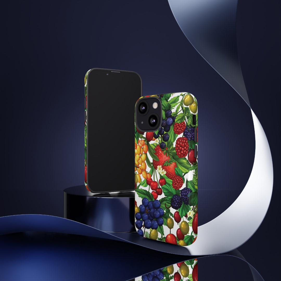 Cute Samsung Case | Cool Iphone Case | Summer Mixed Fruit, Samsung S24, S23, S22, S21, IPhone 15 Case | Iphone 14 Case, Iphone 13 Case - Studio40ParkLane