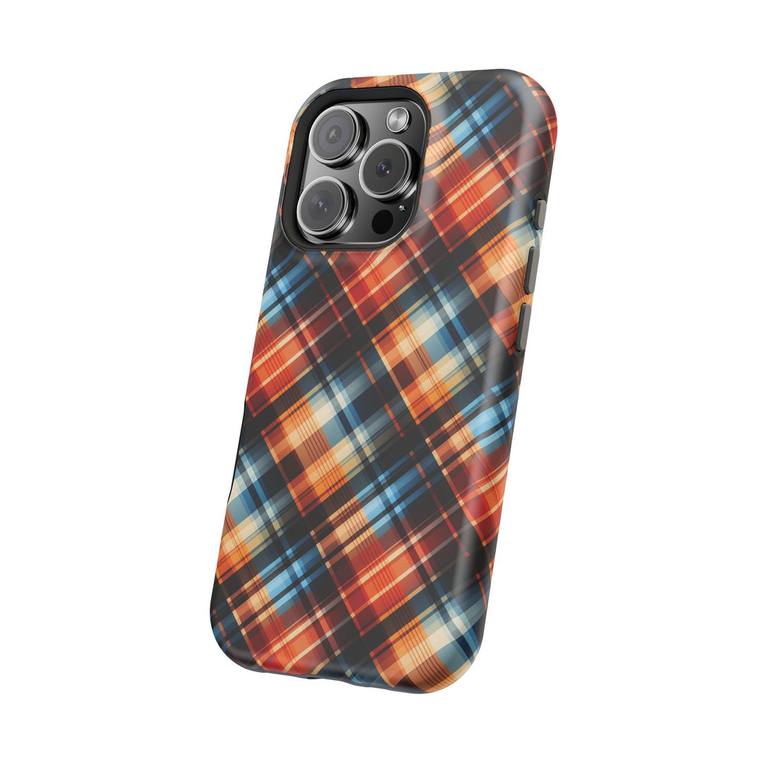 Checkered Plaid Magsafe Gift for Her Cute Phone Case for Iphone, | iPhone 16 | iPhone 15 Pro Max, Iphone 14 Pro Max, 13 12 11 10 9 8 7 - Studio40ParkLane