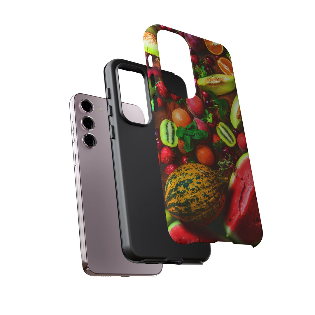 Fall Fruit Collage Cute Phone Case for, Samsung Galaxy S24, S23, S22, S21, IPhone 16 Case | Iphone 15, Iphone 14, IPhone 13 Case Mom Dad Gift - Studio40ParkLane